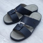 Men's sandal - 7 points Sole - H7201 Rhombus Blue 
