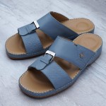 Men's sandal - 7 points Sole - H7201 Rhombus L-Blue