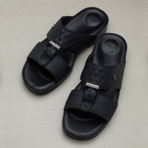 Men's sandal - 7 points Sole - H7118 Diamon Black