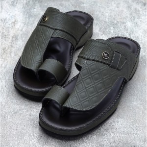 Men's sandal - 7 points Sole - H2025 Rhombus Army