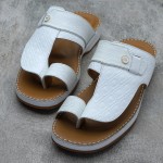 Men's sandal - 7 points Sole - H2025 Rhombus White