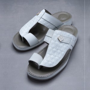 Men's sandal - 7 points Sole - H7240 Diamon Mt White