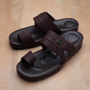 Men's sandal - 7 points Sole - H7262 Rhombus Mt Wine