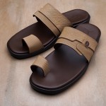 Men's sandal - Medico - M7260 Rhombus Camel